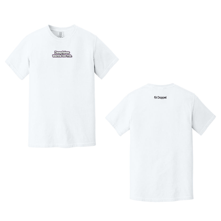 Comfort Colors Heavyweight Tee - Deep Fakes Wanna be Me