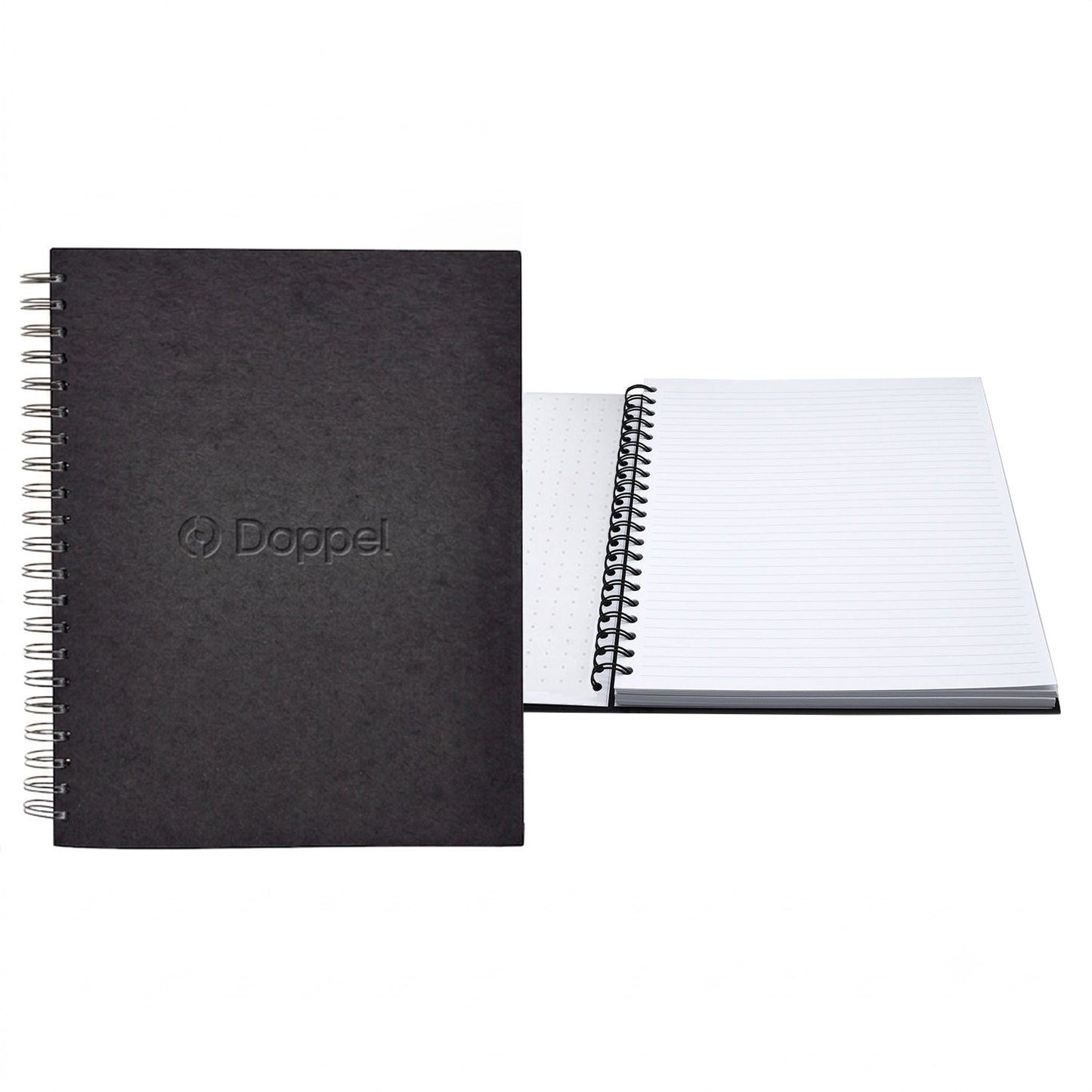 Classic Spiral Journal Chipboard Cover - Dot-Grid/College-Ruled Pages