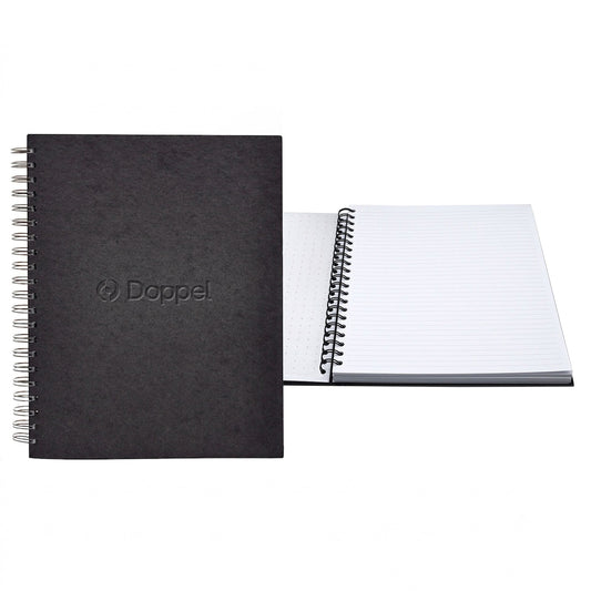 Classic Spiral Journal Chipboard Cover - Dot-Grid/College-Ruled Pages